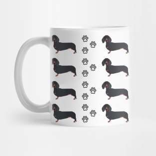 Dachshund dog breed cute pattern Mug